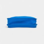 Hermès Clemence Evelyne III 29 Blue Calf Leather Crossbody Bag