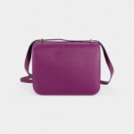 Hermès Constance 18 Anemone Chevre Palladium Hardware