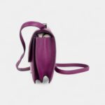 Hermès Constance 18 Anemone Chevre Palladium Hardware