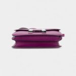 Hermès Constance 18 Anemone Chevre Palladium Hardware