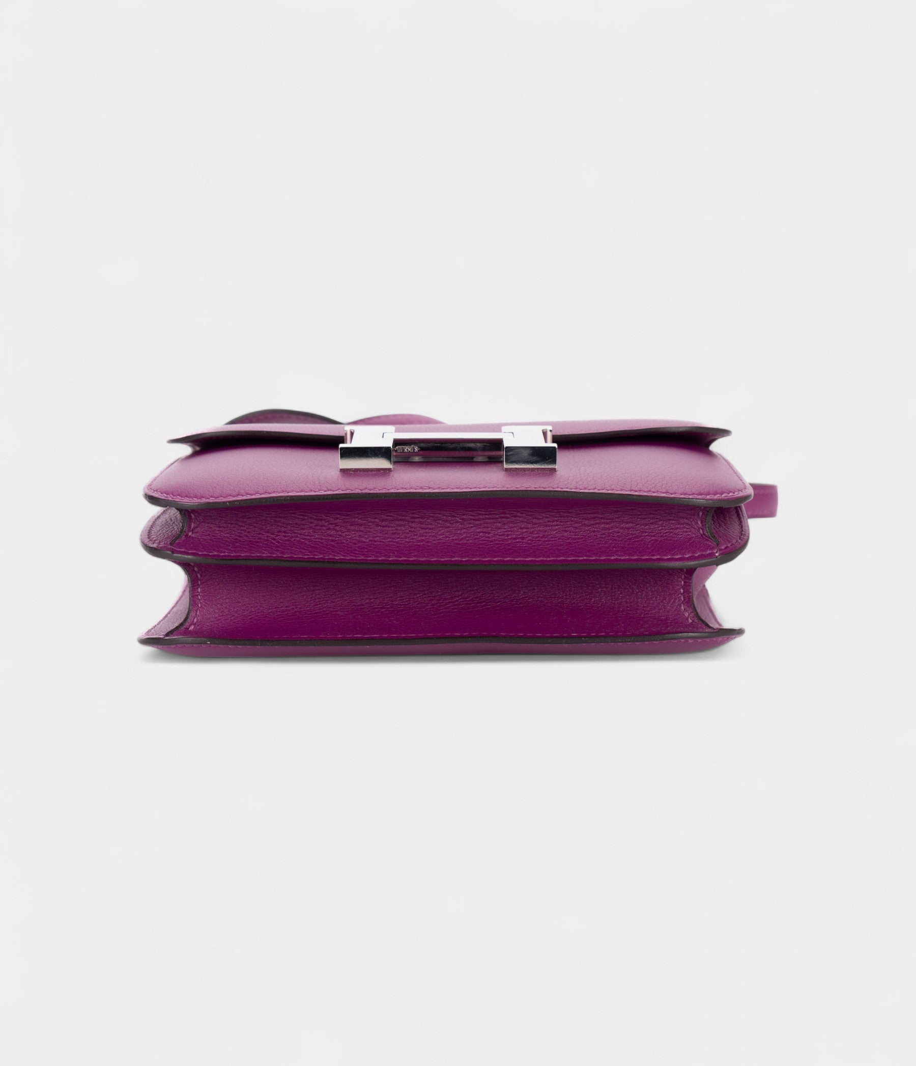 Hermès Constance 18 Anemone Chevre Palladium Hardware