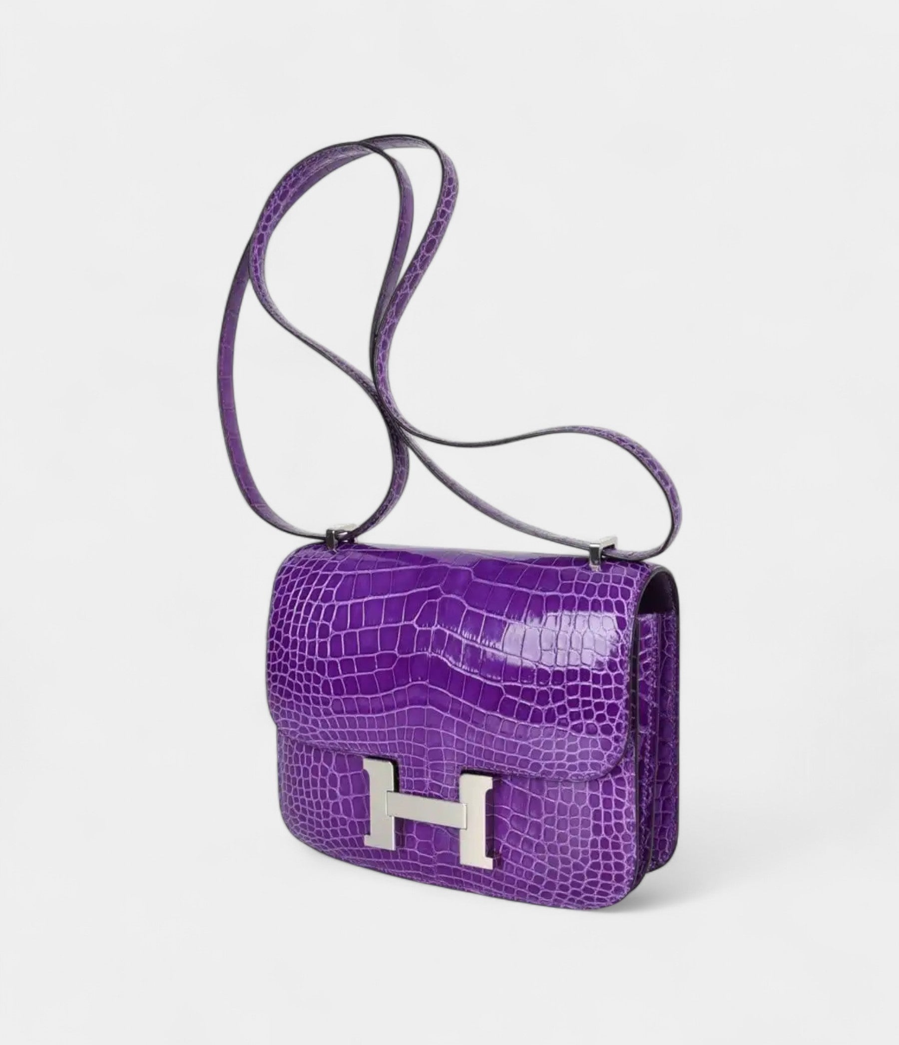 HermesConstance18BagRareUltraVioletAlligatorPalladium_2.jpg Hermes Constance 18 Bag Rare Ultra Violet Alligator Palladium