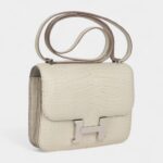 Hermès Constance 18 Beton Matte Alligator Palladium Hardware