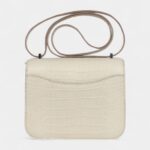Hermès Constance 18 Beton Matte Alligator Palladium Hardware