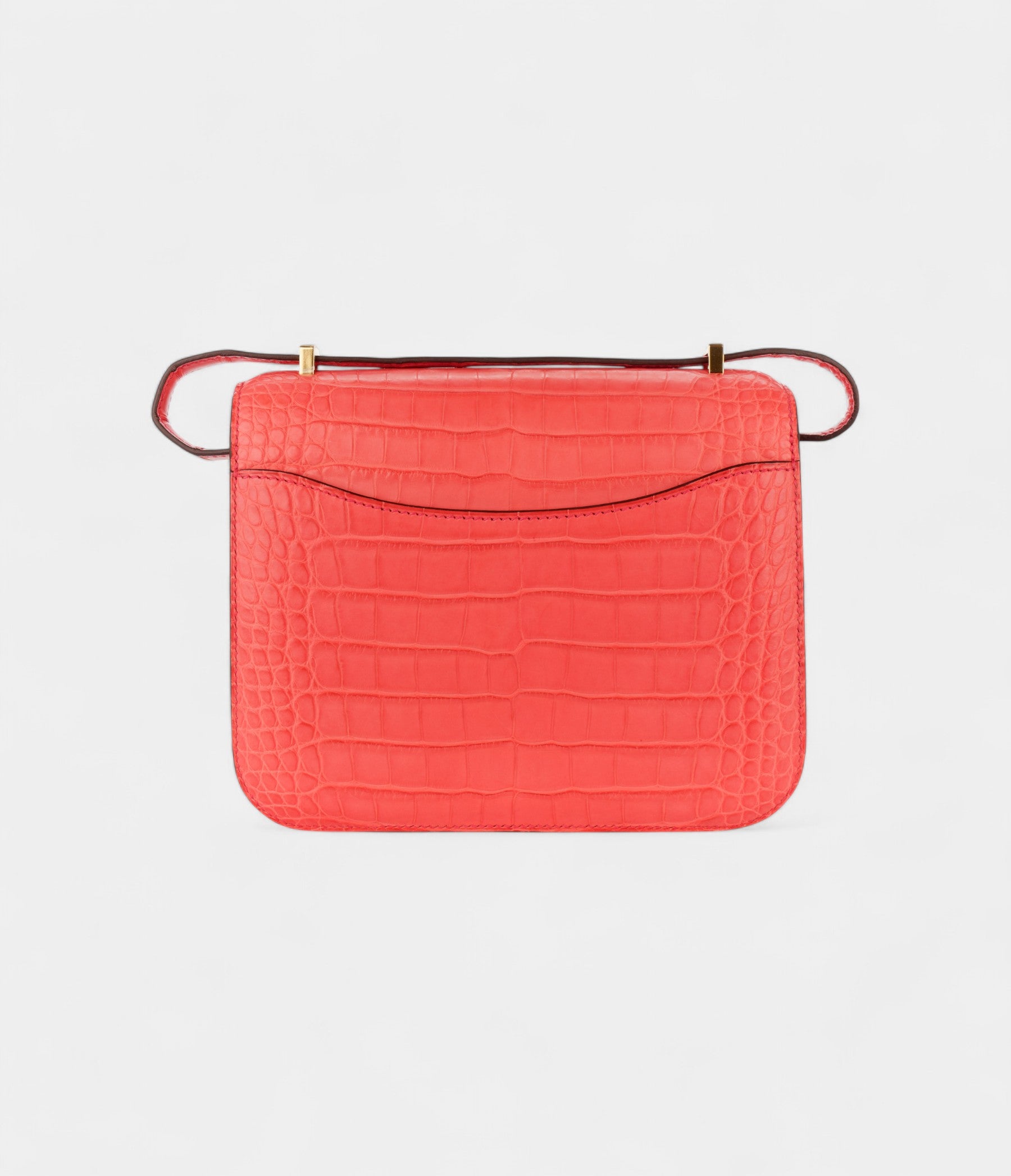 Hermès Constance 18 Bougainvillea Matte Alligator Gold Hardware