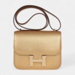 Hermès Constance 18 Dore Chevre Chamkilight Permabrass Hardware