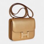 Hermès Constance 18 Dore Chevre Chamkilight Permabrass Hardware