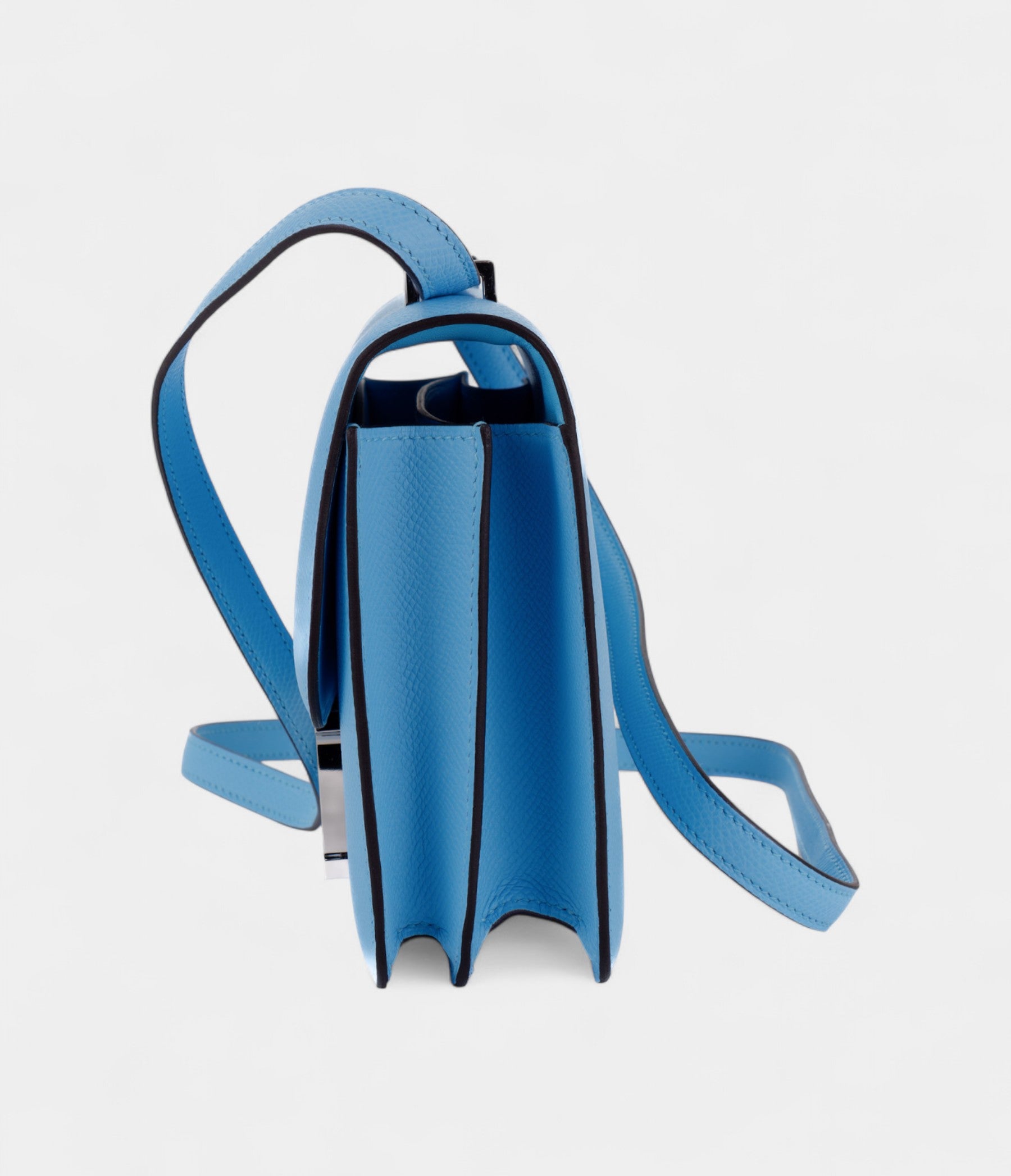 Hermès Constance 18 Epsom Celeste Palladium Hardware