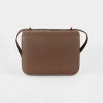 Hermès Constance 18 Etoupe Chevre Mysore Gold Hardware