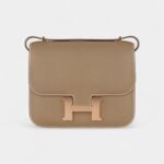 Hermès Constance 18 Etoupe Epsom Rose Gold Hardware