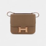 Hermès Constance 18 Etoupe Epsom Rose Gold Hardware