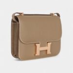 Hermès Constance 18 Etoupe Epsom Rose Gold Hardware