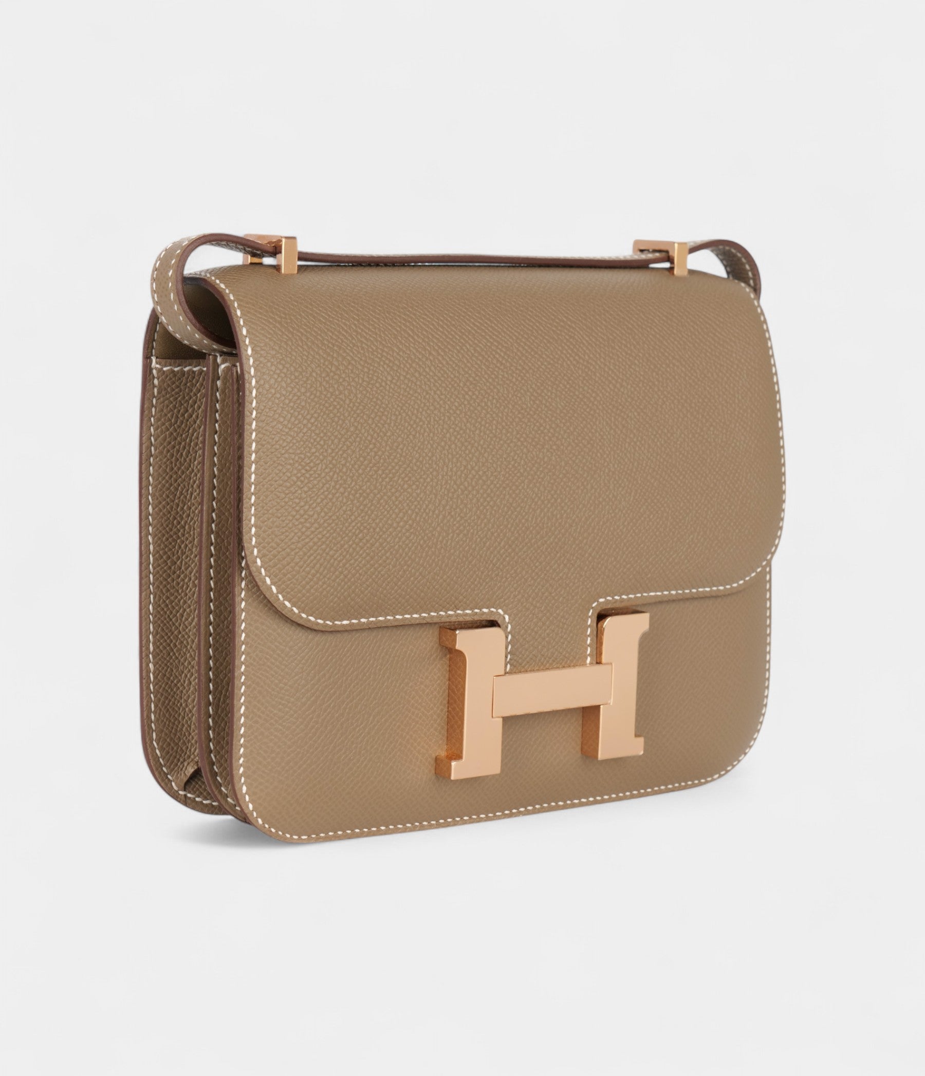 Hermès Constance 18 Etoupe Epsom Rose Gold Hardware
