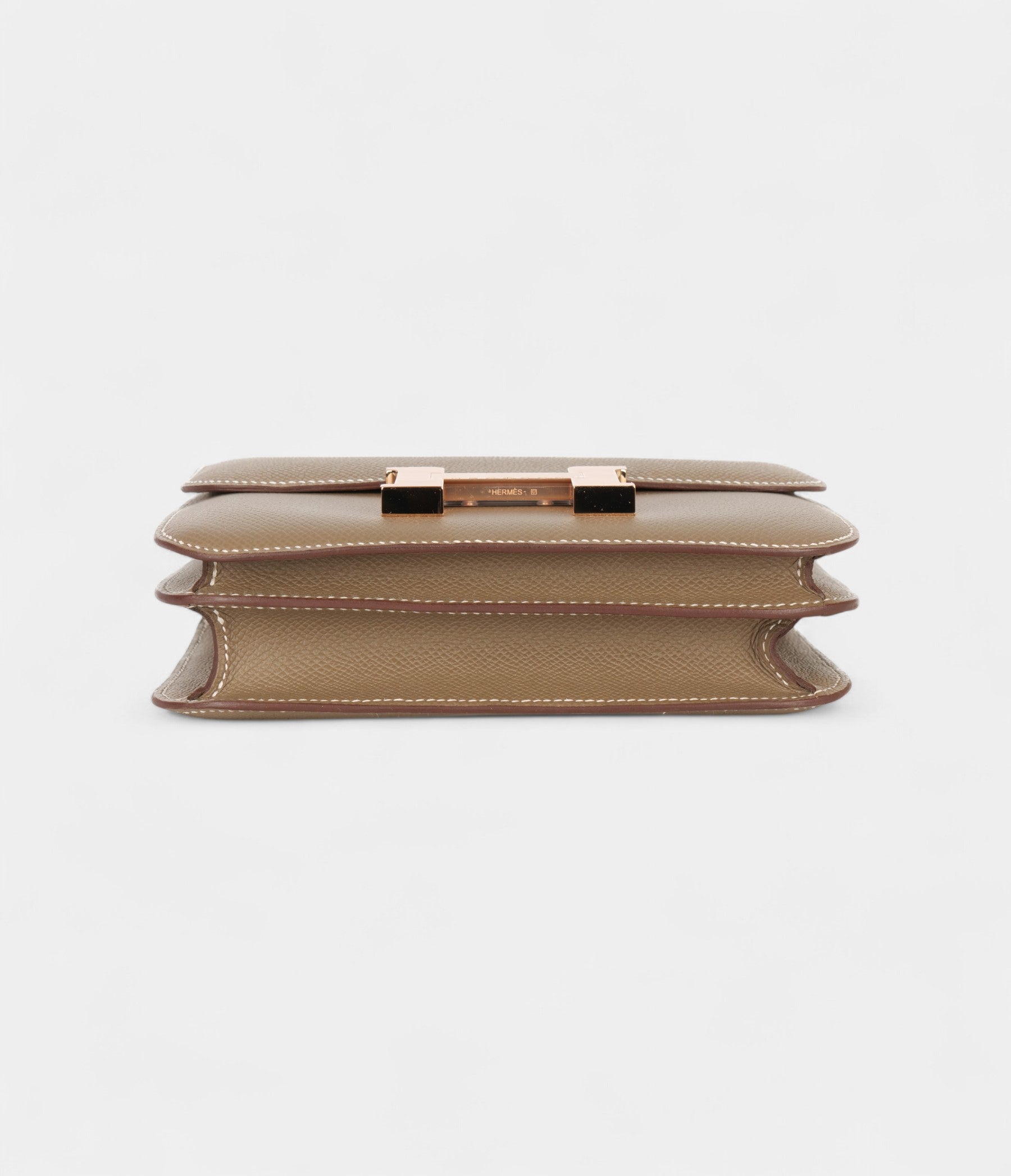 Hermès Constance 18 Etoupe Epsom Rose Gold Hardware