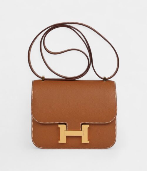 Hermès Constance 18 Gold Epsom Gold Hardware
