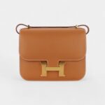 Hermès Constance 18 Gold Epsom Gold Hardware