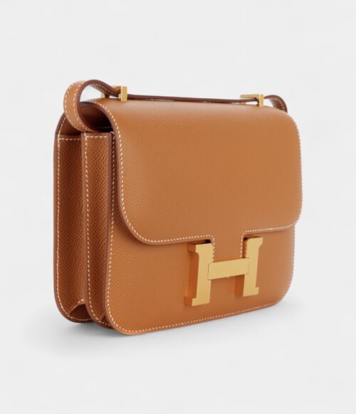 Hermès Constance 18 Gold Epsom Gold Hardware