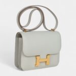 Hermès Constance 18 Gris Perle Chevre Mysore Gold Hardware