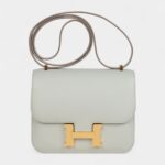 Hermès Constance 18 Gris Perle Chevre Mysore Gold Hardware