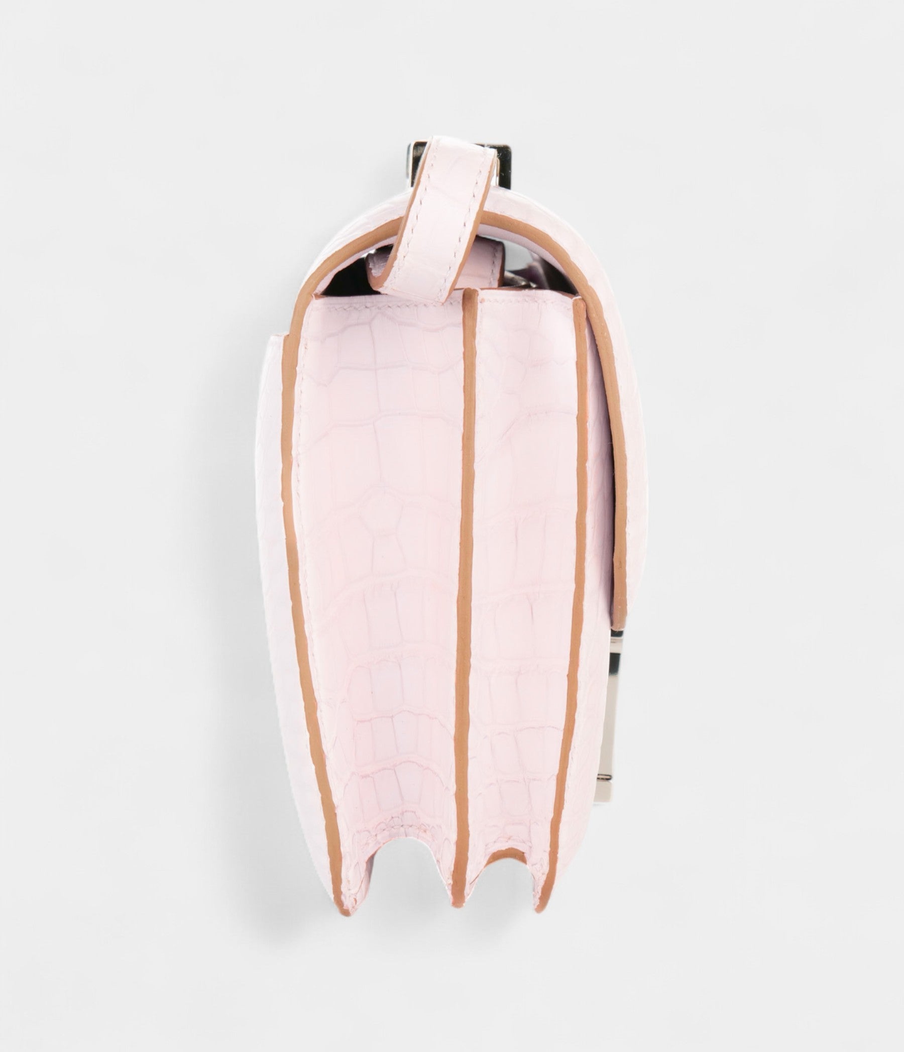 Hermès Constance 18 Mauve Pale Matte Alligator Palladium Hardware