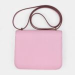 Hermès Constance 18 Mauve Sylvestre Epsom Rose Gold Hardware