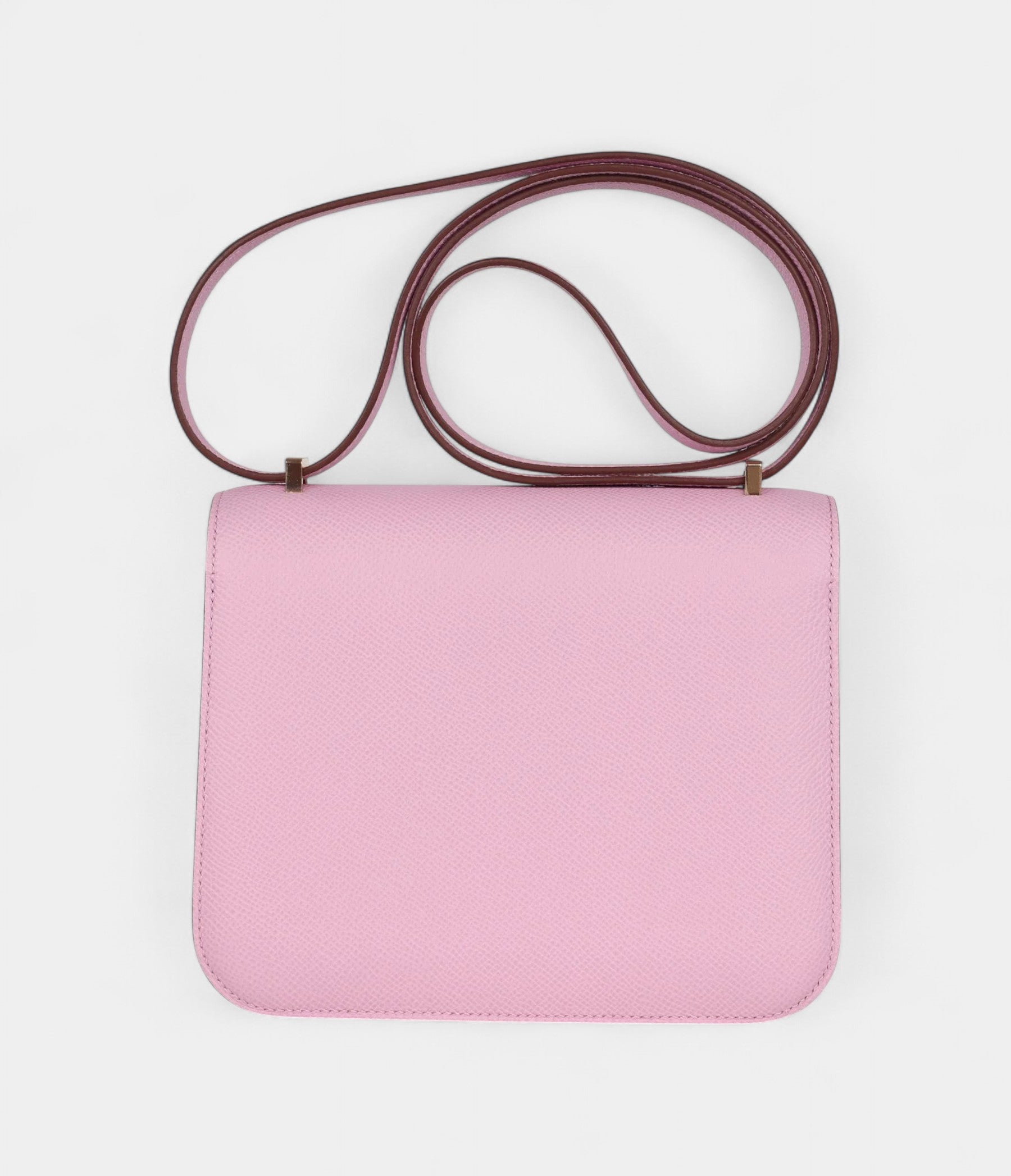 Hermès Constance 18 Mauve Sylvestre Epsom Rose Gold Hardware