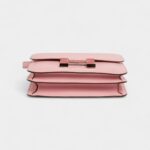Hermes Constance 18 Mini Bag Rose Sakura Tadelakt Bougainvillea Lizard Buckle