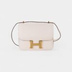Hermès Constance 18 Mushroom Chevre Gold Hardware