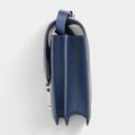 Hermès Constance 18 Navy Blue Epsom Palladium Hardware