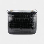 Hermès Constance 18 Noir / Black Alligator Gold Hardware