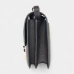 Hermès Constance 18 Noir / Black Ostrich Rose Gold Hardware