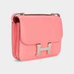 Hermès Constance 18 Rose Été / Terre Battu Evecolour Palladium Hardware