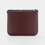 Hermès Constance 19 Rouge Sellier Chevre Mysore Palladium Hardware