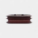 Hermès Constance 19 Rouge Sellier Chevre Mysore Palladium Hardware