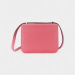 Hermès Constance 18 Verso Rose D’ete/Terre Battue Chevre Palladium Hardware