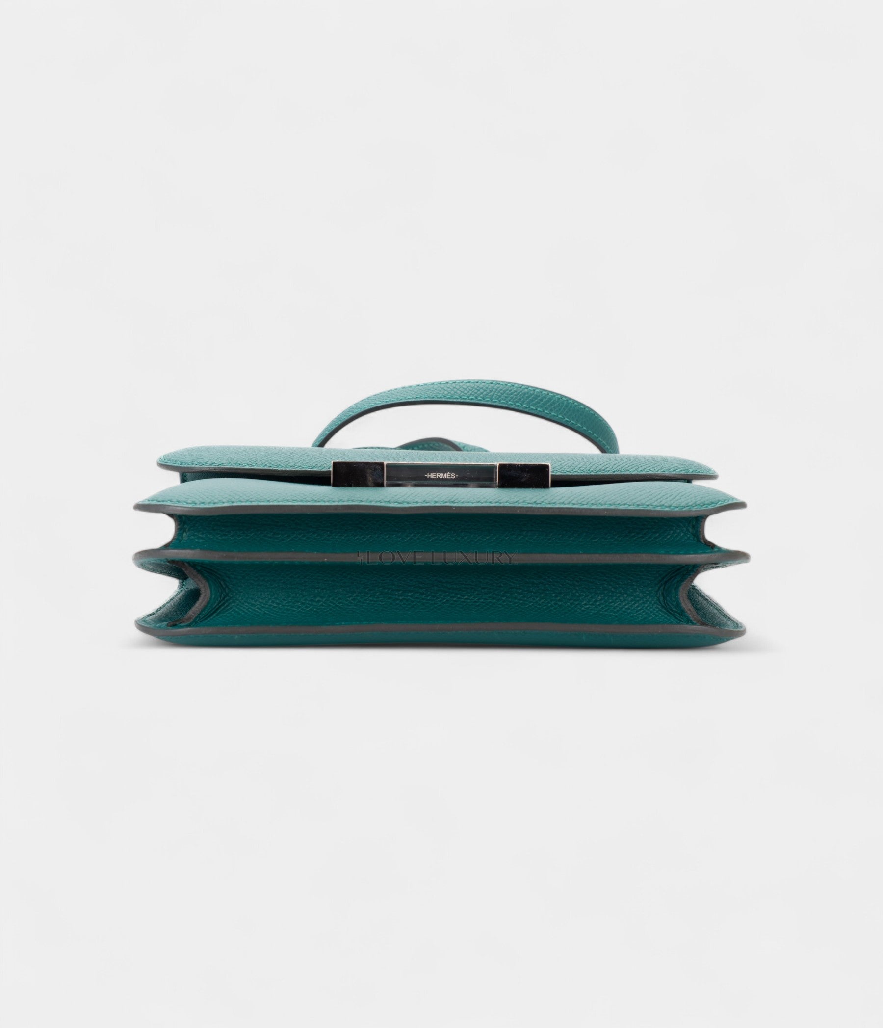 Hermès Constance 18 Vert Jade Epsom Palladium Hardware