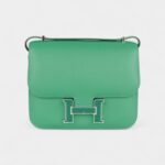 Hermès Constance 18 Vert Vertigo Epsom Palladium Hardware