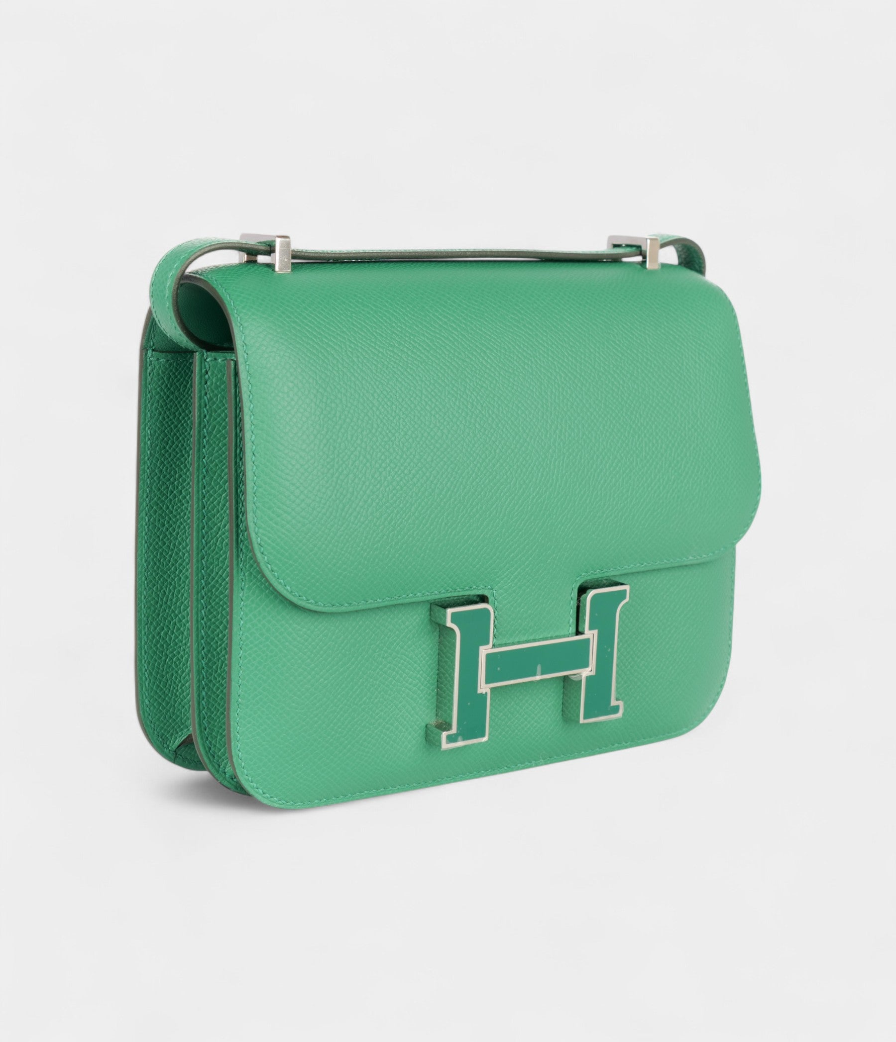 Hermès Constance 18 Vert Vertigo Epsom Palladium Hardware