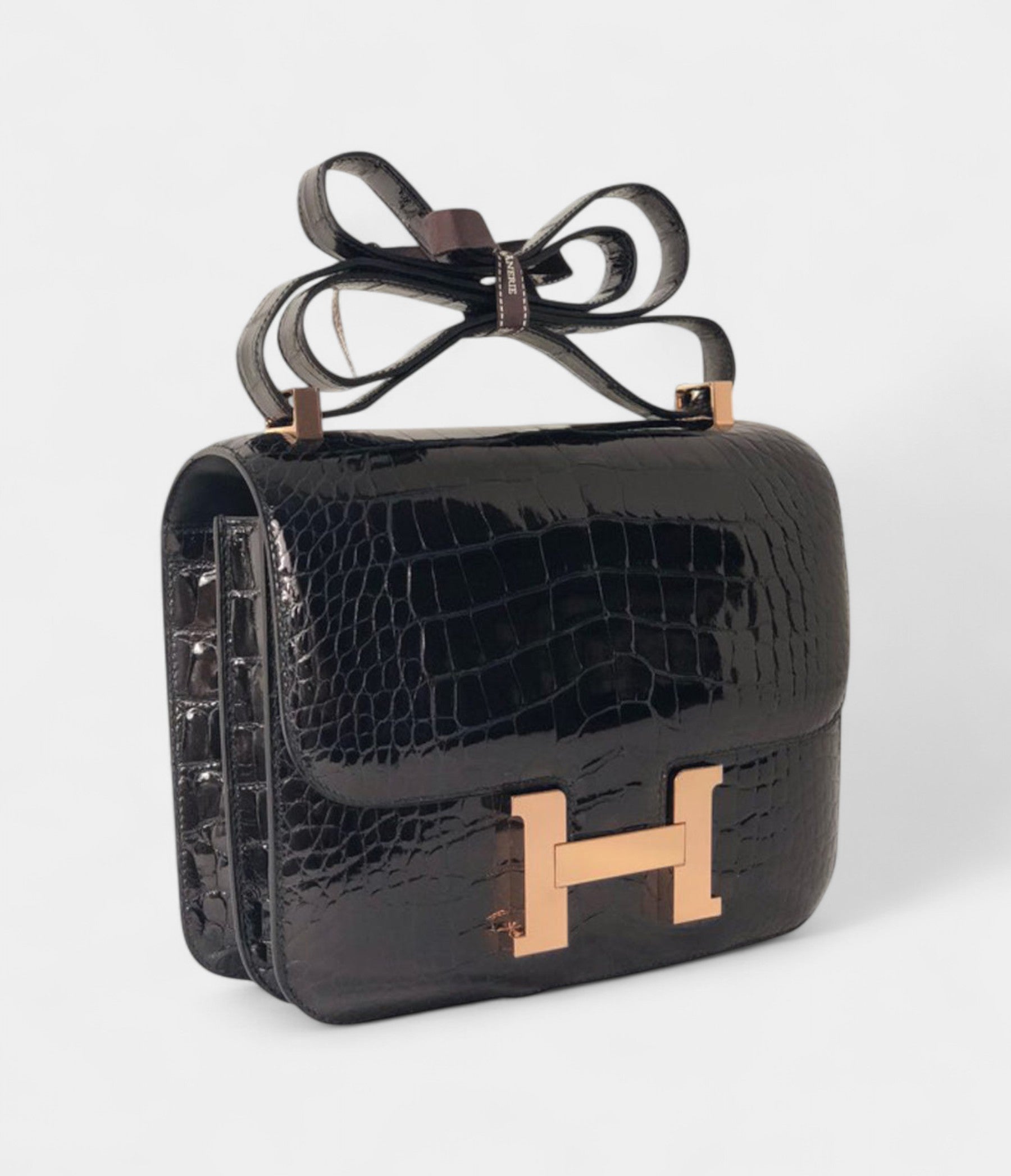 Hermès Constance 24 Alligator Noir Bag