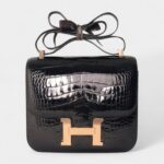 Hermès Constance 24 Alligator Noir Bag