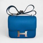 Hermès Constance 24 Bag Bleu Zanzibar Evercolor PHW