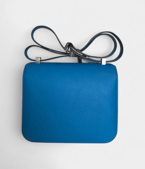 Hermès Constance 24 Bag Bleu Zanzibar Evercolor PHW