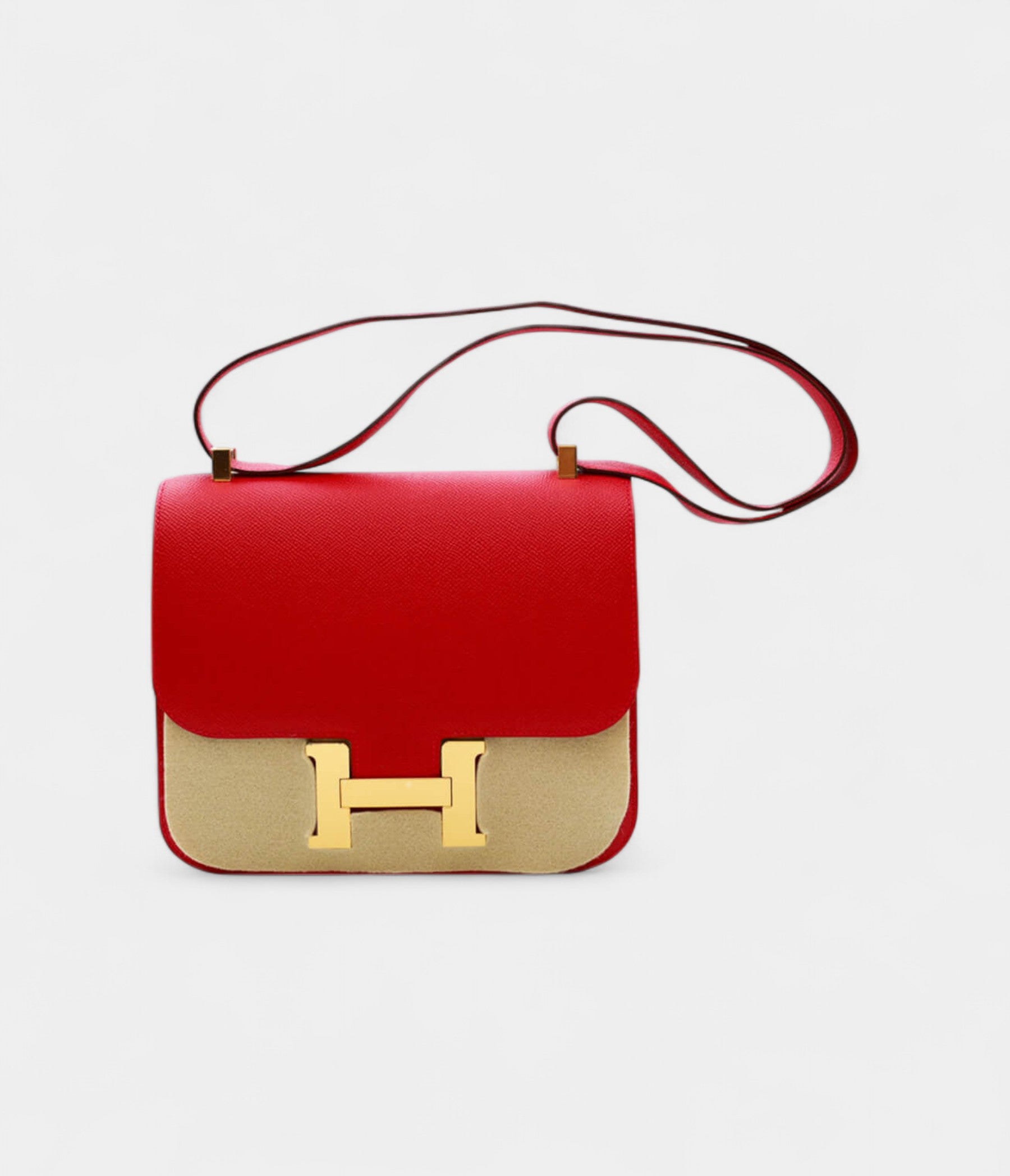 Hermès Constance 24 Bag Rouge Casaque Epsom