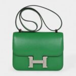 Hermès Constance 24 Bambou Chevre Chamkila Palladium Hardware