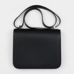 Hermès Constance 24 Black Swift Marbled Palladium Hardware