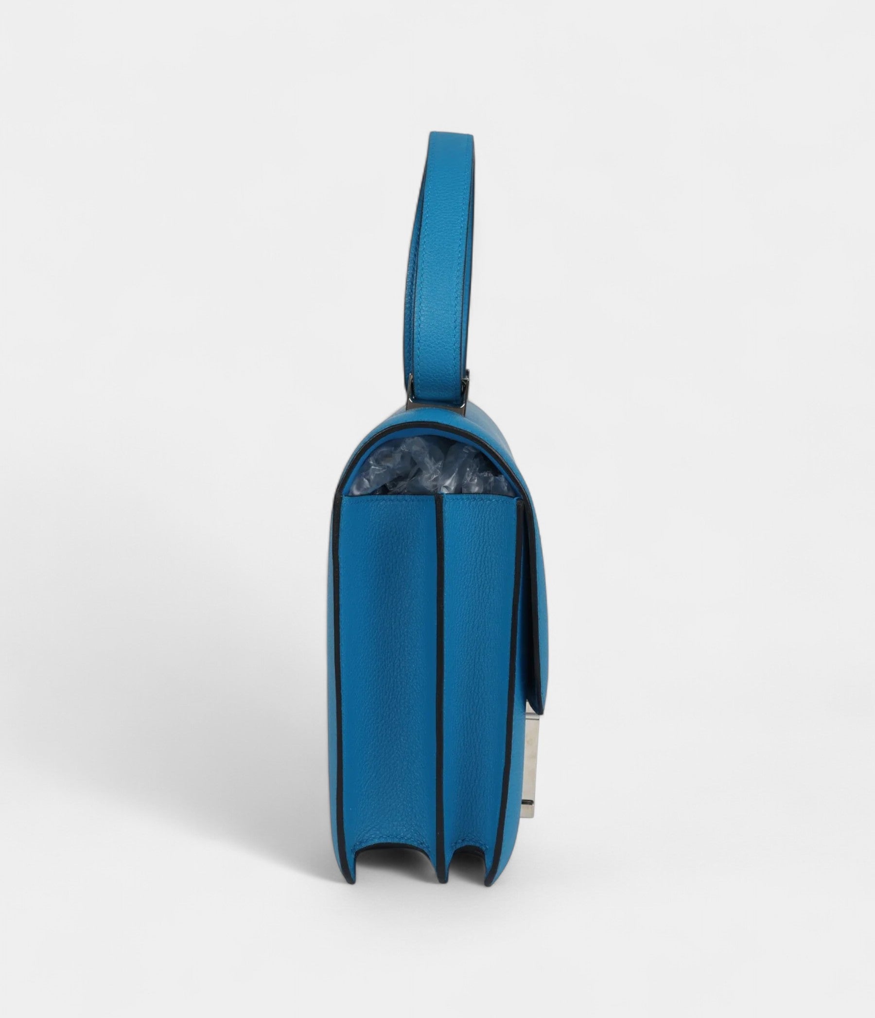 Hermès Constance 24 Bleu Zanzibar Evercolor Palladium Hardware