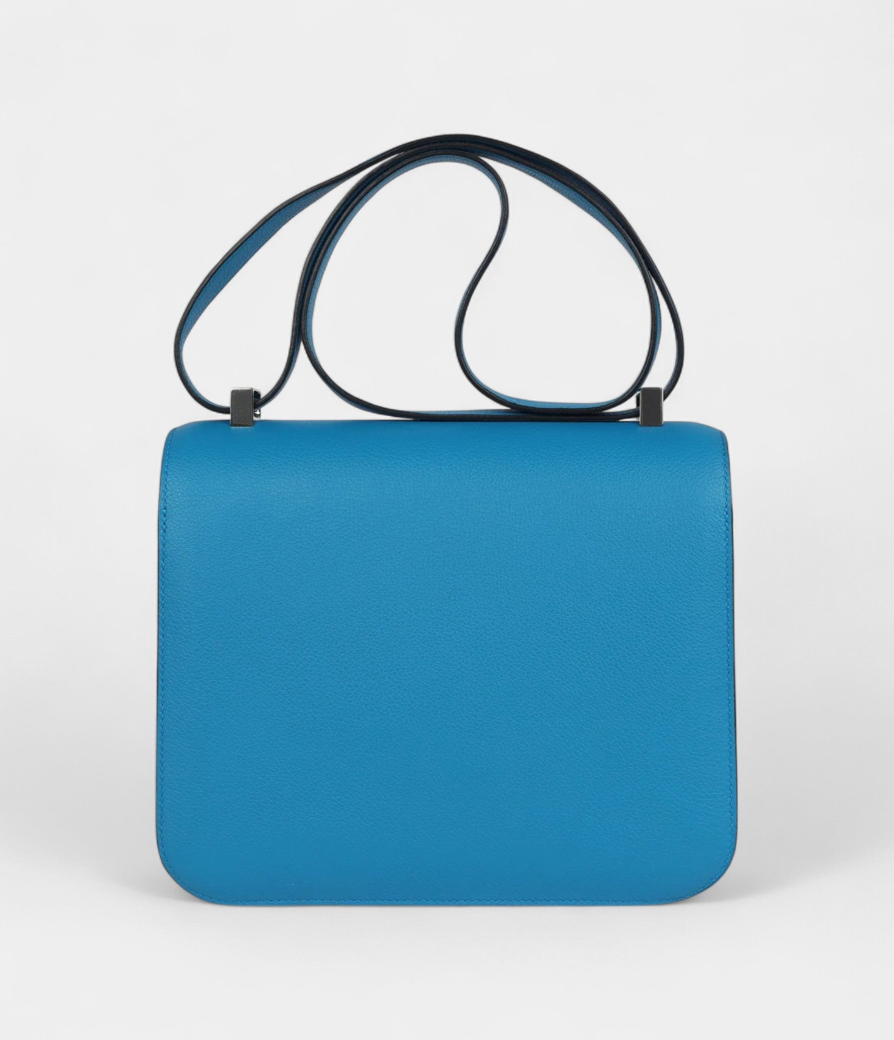 Hermès Constance 24 Bleu Zanzibar Evercolor Palladium Hardware