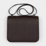 Hermès Constance 24 Chocolate Epsom Palladium Hardware