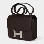 Hermès Constance 24 Chocolate Epsom Palladium Hardware