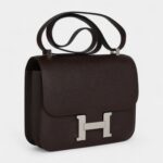 Hermès Constance 24 Chocolate Epsom Palladium Hardware